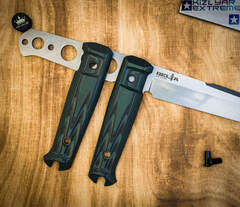 Накладки Tactical Echelon G10 Черно-Зеленые