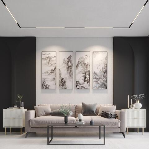 359631 SHINO NT25 000 черный Трековый низковольт. св-к диммир. со сменой цв.температуры, пульт ДУ/Tuya Smart Life IP20 LED 20W 48V 3000-6000K FLUM