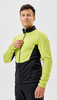 Тренировочная куртка Nordski Advance Lime/Black мужская