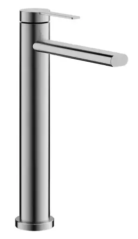 Смеситель для раковины высокий BELZ B11813-1 нержавеющая сталь, сатин