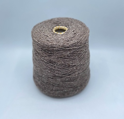 Biagioli Modesto (пр.Италия), art-Lanasetabouret 350м/100 гр. 45% Меринос, 45% Буретный шелк, 10% Полиамид, цвет-Серо-коричневый,твидовый(301), арт.35780