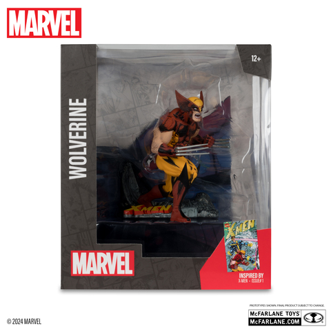 Фигурка Росомаха 1:10 со сценой X-Men #1