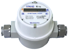 Счетчик газа Гранд 6 ТК 1 1/4" 193 мм Турбулентность-ДОН