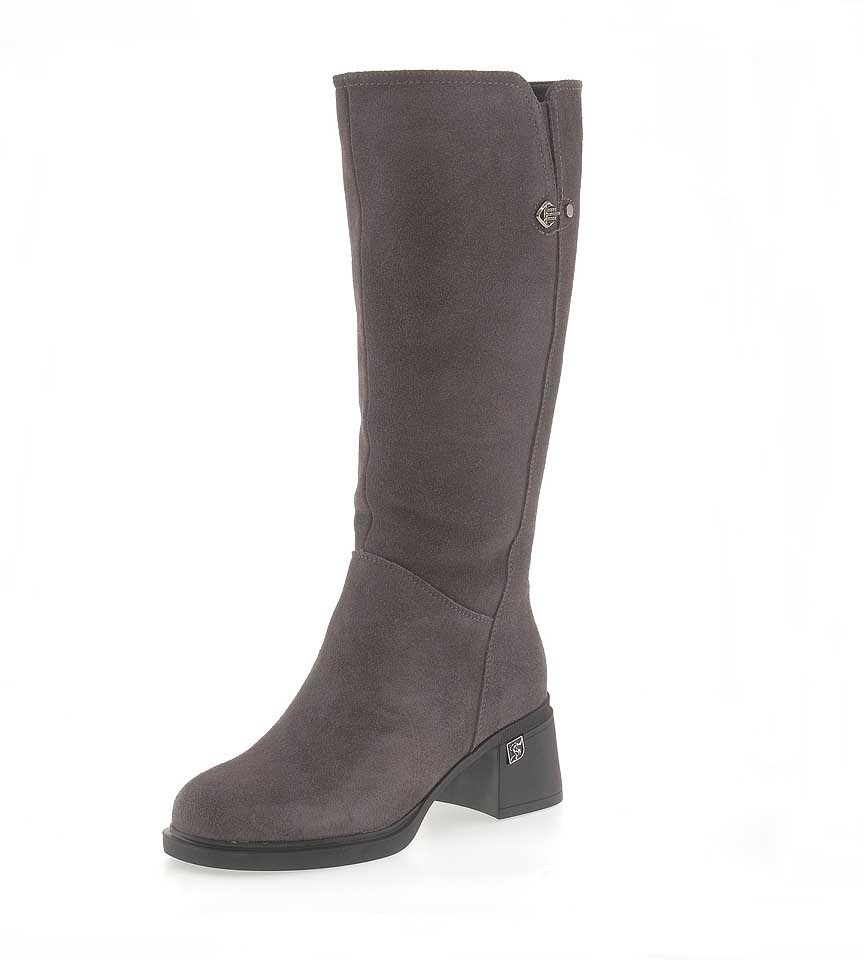 Сапоги женские COVANI AYW25-HCLM2-025-2(L) серые