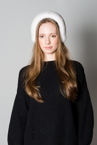 Ободок из норки.