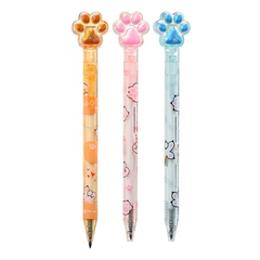 
          Карандаш вечный автоматический, чернографитный, MC-Basir, 3 цвета корпуса, серия "Лапки", 36 шт