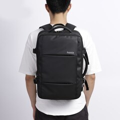 Рюкзак дорожный Pakken 198 для ручной клади чёрный (уценка)