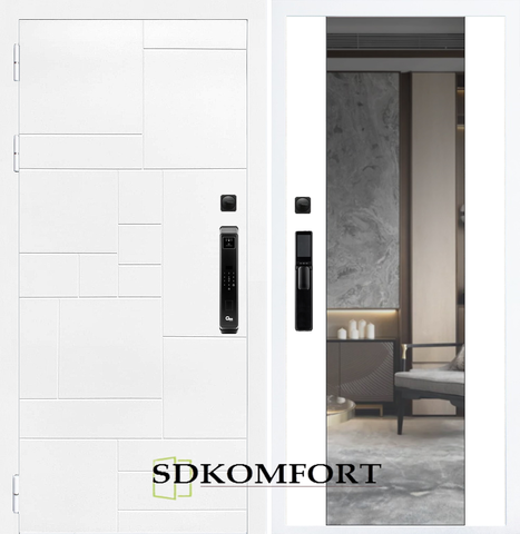 Белый матовый