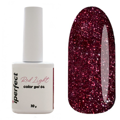 iPERFECT Гель-лак Red light (Красный светлый цвет) 04