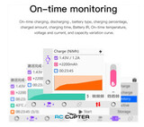 Зарядное устройство ISDT C4 EVO для цилиндрических батарей AA /AAA / 18650 / до 26700, 25W (DC - QC2.0/3.0/PD), 3A, x4
