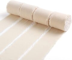 Лента шифон, необработанные края (3,8см*6,4м), Тон