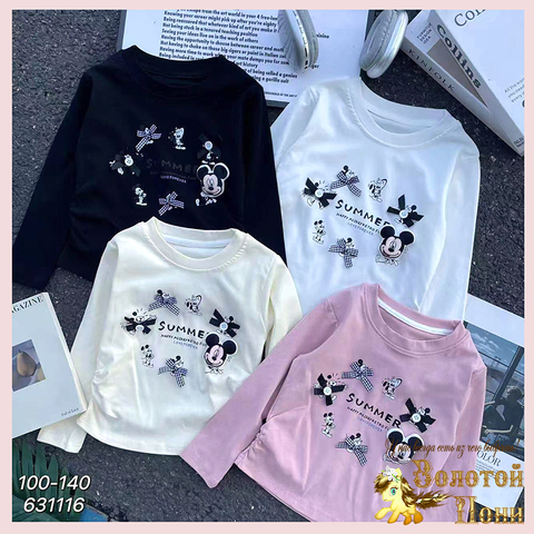 Лонгслив хлопок д (4-9) 260112-W424