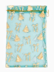 Мешочек органза «Новогоднее настроение», 20*30 см, 1 шт.