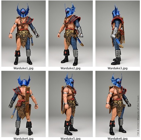 Фигурки Вардьюк и Гримсворд из игры Подземелья и Драконы Ultimate