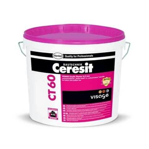 Ceresit CT 60 VISAGE/Церезит ЦТ 60 ВИЗАЖ декоративная акриловая штукатурка