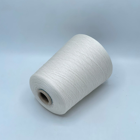 Servizi e seta, Setico, 2/120 6000м/100гр, 50% Шелк, 50% Хлопок, Молочный, 38985