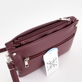 Сумка Саломея 459 наппа бордо