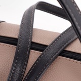 Сумка Саломея 127 норвежский тауп + черный