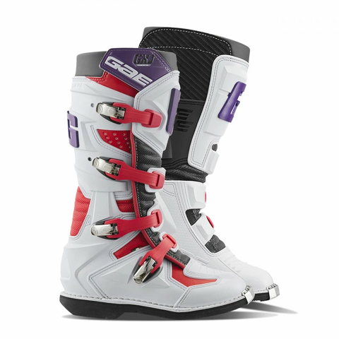 Мотоботы детские Gaerne GXJ White/Red/Purple 36
