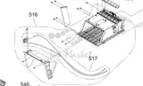 Epson - 1896204 - 1761897 - Left Ink Cartridge Holder