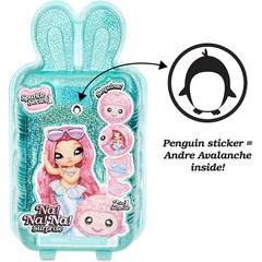 Кукла На На На Сюрприз Пингвин Андрэ Аваланч Блестящая Серия