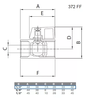 REMER 372FF14 Кран шаровый mini внутр/внутр 1/4"