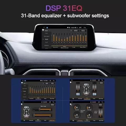 Магнитола для Mazda CX-5 (2017+) Android 12 8/128GB модель HP-M1212 ...