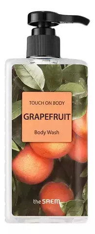 The Saem Touch On Body Grapefruit Body Wash Гель для душа с экстрактом грейпфрута