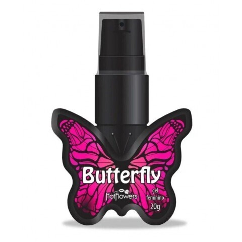 Возбуждающий клиторальный гель BUTTERFLY со вкусом вишни (20 мл.)
