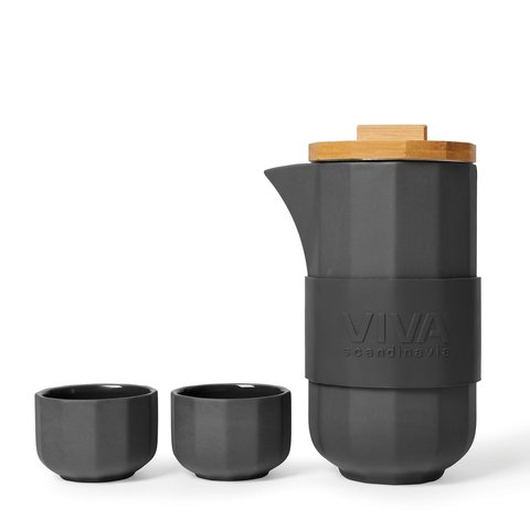 Чайный набор 5 предметов VIVA Scandinavia Alexander Угольно-черный