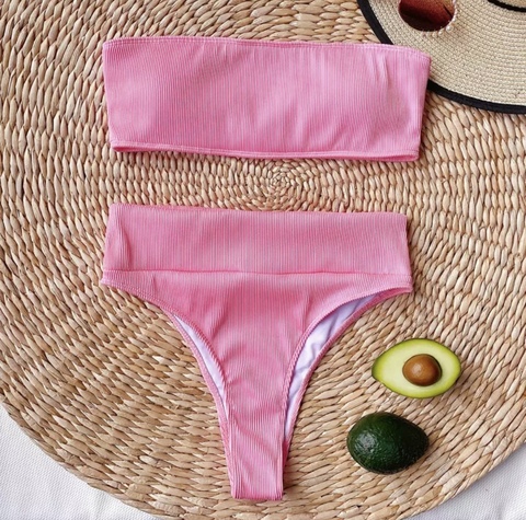 Купальник бандо BANDO PINK
