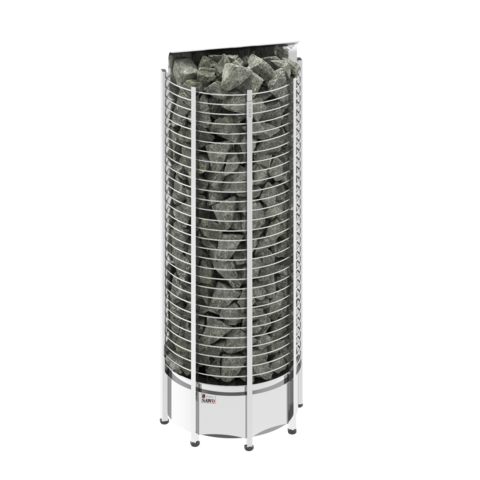 SAWO Электрическая печь TOWER вертикальная, пристенная, 8 кВт, TH6-80NS-WL - купить в Москве и СПб недорого по цене производителя

