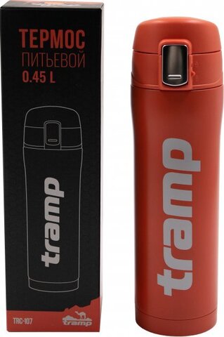 Картинка термос Tramp trc-107 оранжевый - 2