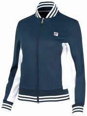 Женская теннисная куртка Fila Jacket Georgia - peacoat blue/white stripes