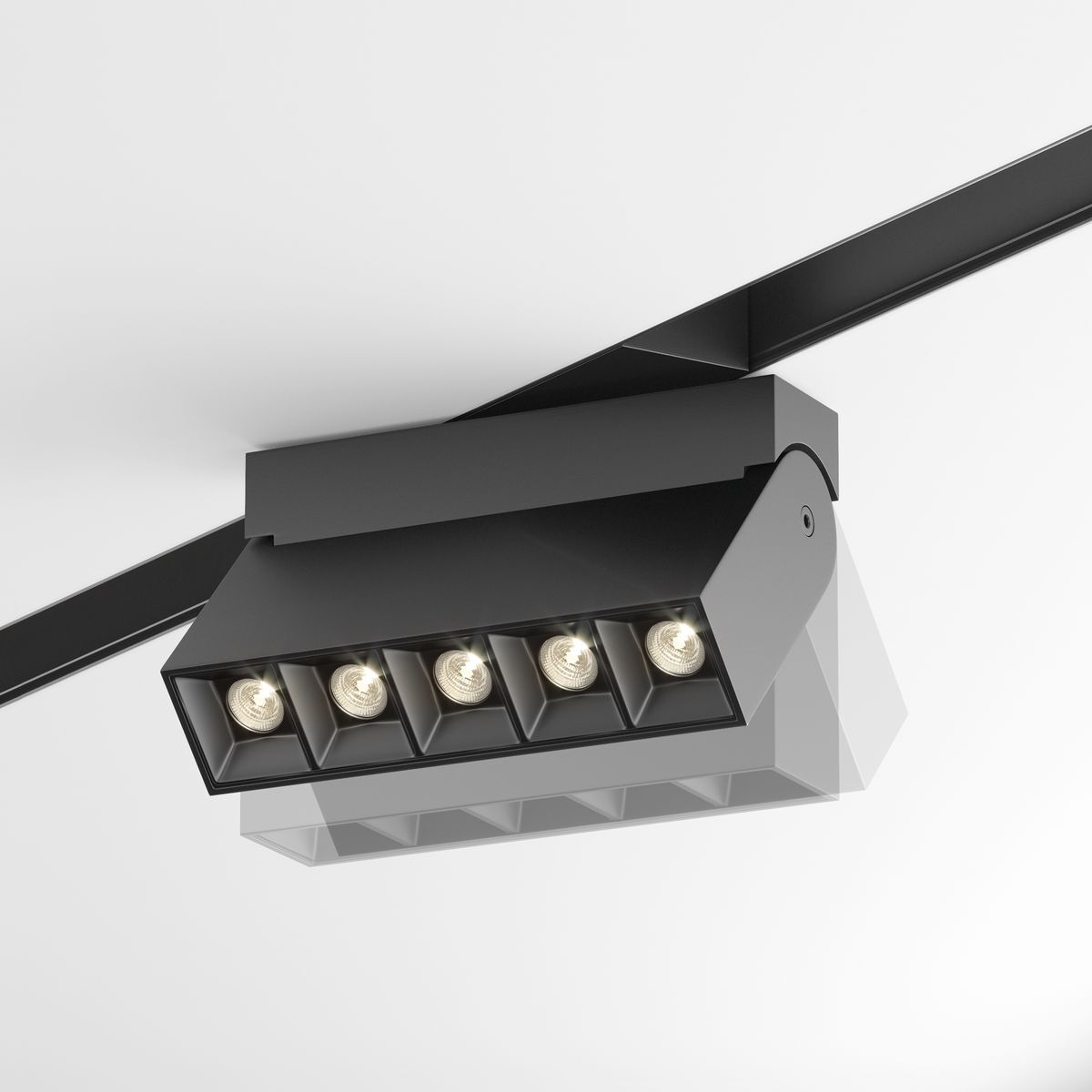 Трековый светодиодный светильник для магнитного шинопровода Maytoni Track lamps TR015-2-10W3K-B
