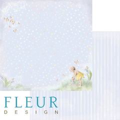 Бумага для скрапбукинга FLEUR-design, двусторонняя 30*30 см, 190 гр.