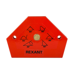Угольник-держатель магнитный Rexant, 6 углов, 11,3 кг