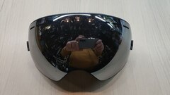 Очки маска горнолыжная сноубордическая зимняя POC цвет черный