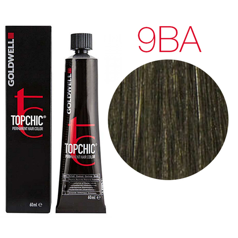 Goldwell Topchic 9BA (бежево-пепельный блондин) - Стойкая крем-краска