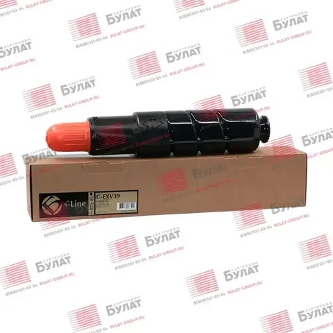 Тонер-картридж БУЛАТ s-Line C-EXV39 для Canon iR 4025, iR 4225 (Чёрный, 30200 стр.)