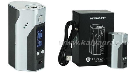 Комплектация бокс мода WISMEC Reuleaux RX200S