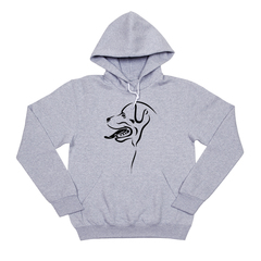 Толстовка "Силуэт Ротвейлера"