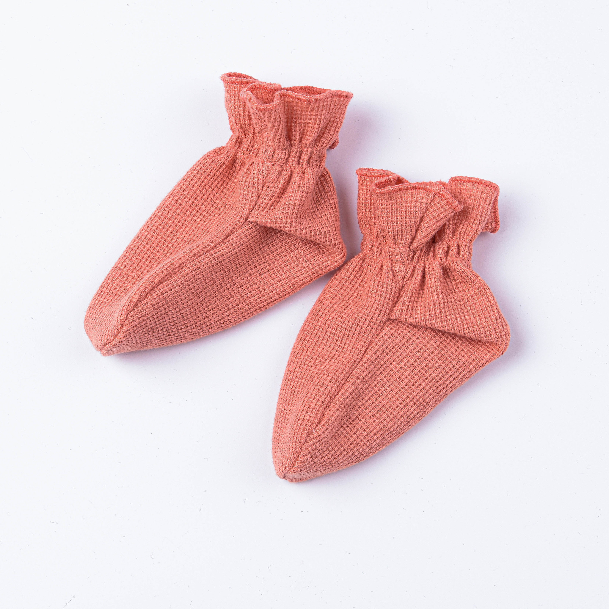Ribbed socks 3-18 months - Coral