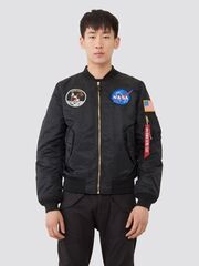 Бомбер Alpha Industries L-2B Apollo Black (Черный)