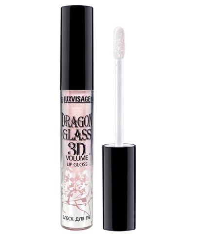 Dragon Glass Блеск для губ 3D volume тон 03 Flamingo 2,8г Lux Visage