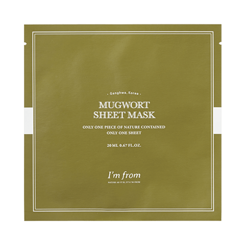 Тканевая маска с полынью  I'm From Mugwort Sheet Mask