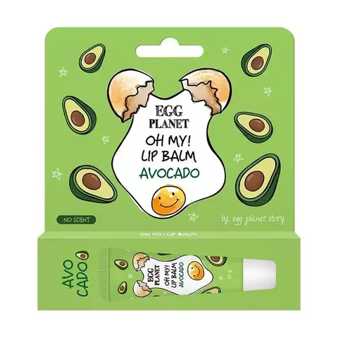 Daeng Gi Meo Ri EGG Planet Oh My! Lip Balm Avocado Бальзам для губ авокадо (увлажняющий)