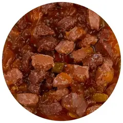 Happy Cat пауч для кошек (ягненок и телятина с зеленой фасолью) 85г