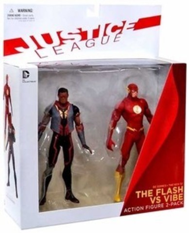 New 52 Justice League Figure Two-Pack - The Flash Vs. Vibe