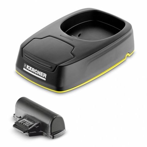 Зарядная станция и сменный аккумулятор Karcher для WV 5